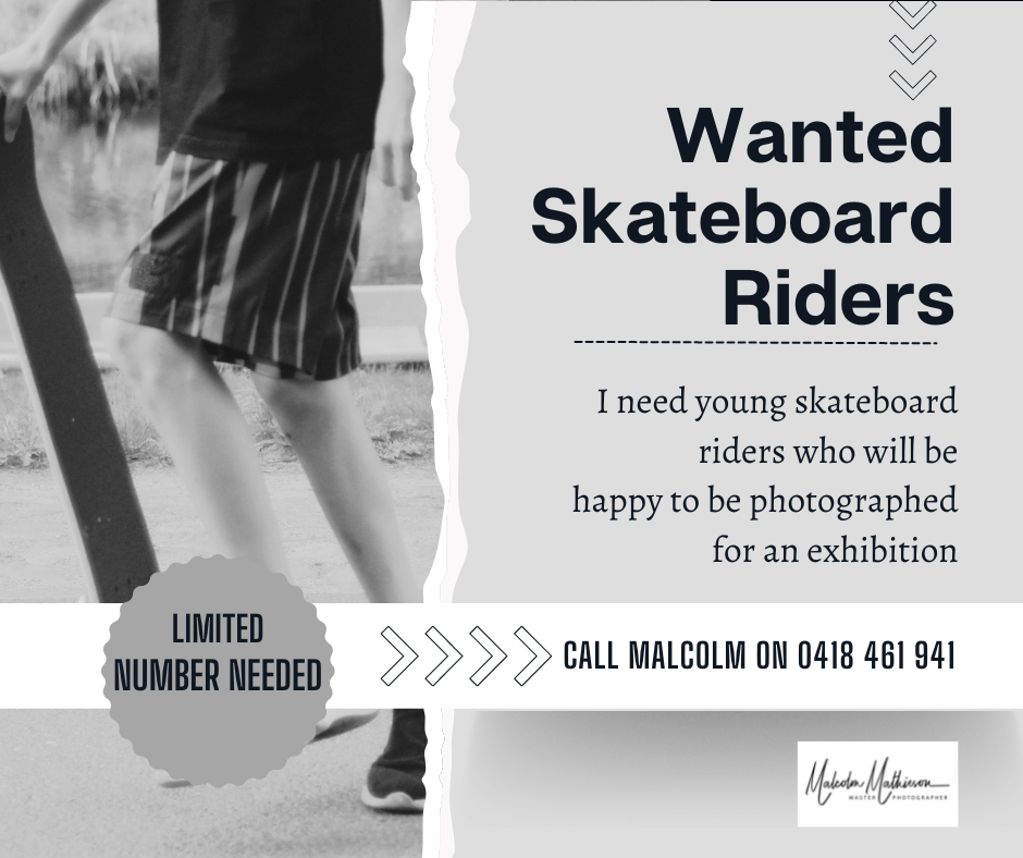 Wanted 10 Scateboard riders